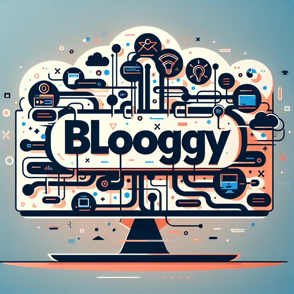 Site logo depicting a tree with the word Blooggy at the center, where the branches represent various Blooggy blogs.